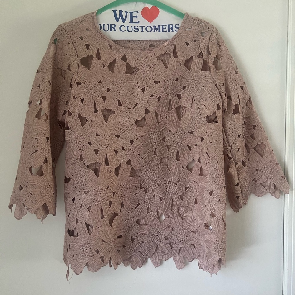 Anthro lace top